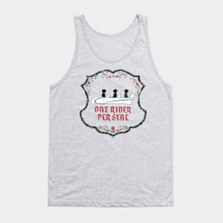 One Rider Bobsled Tank Top